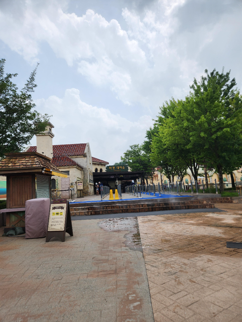 캐리비안베이 자켓대여