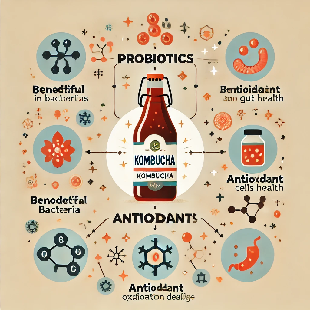콤부차의 주요 효능