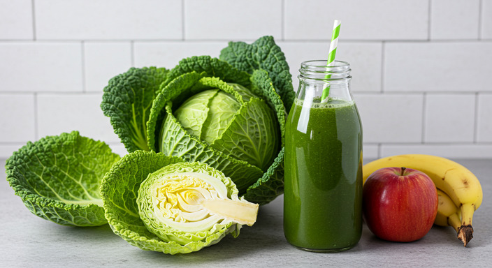 양배추즙먹는시간