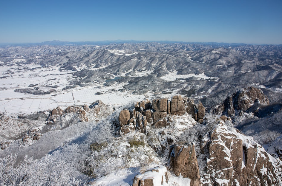 영암 월출산 설경1