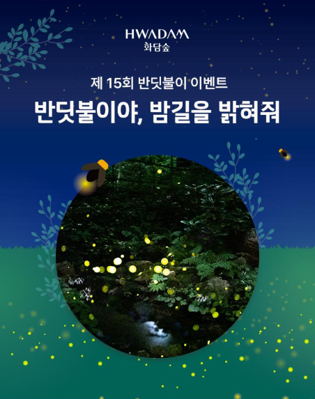 2025 화담숲 반딧불이 축제 예약 총정리