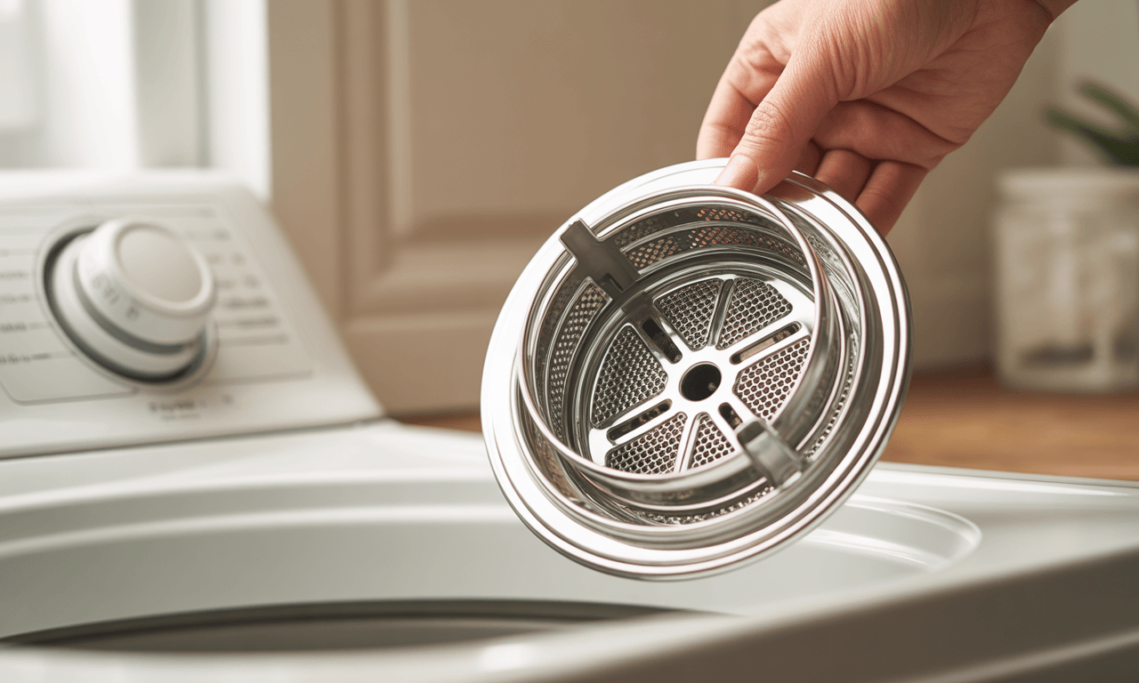 세탁기-냄새-필터-깨끗한-모습