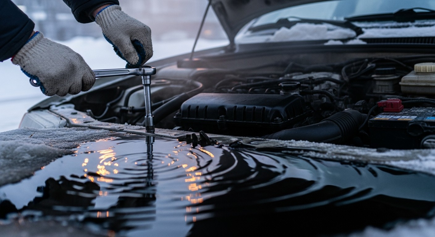 엔진오일 규격 W의 의미와 겨울철 저온 점도 특성