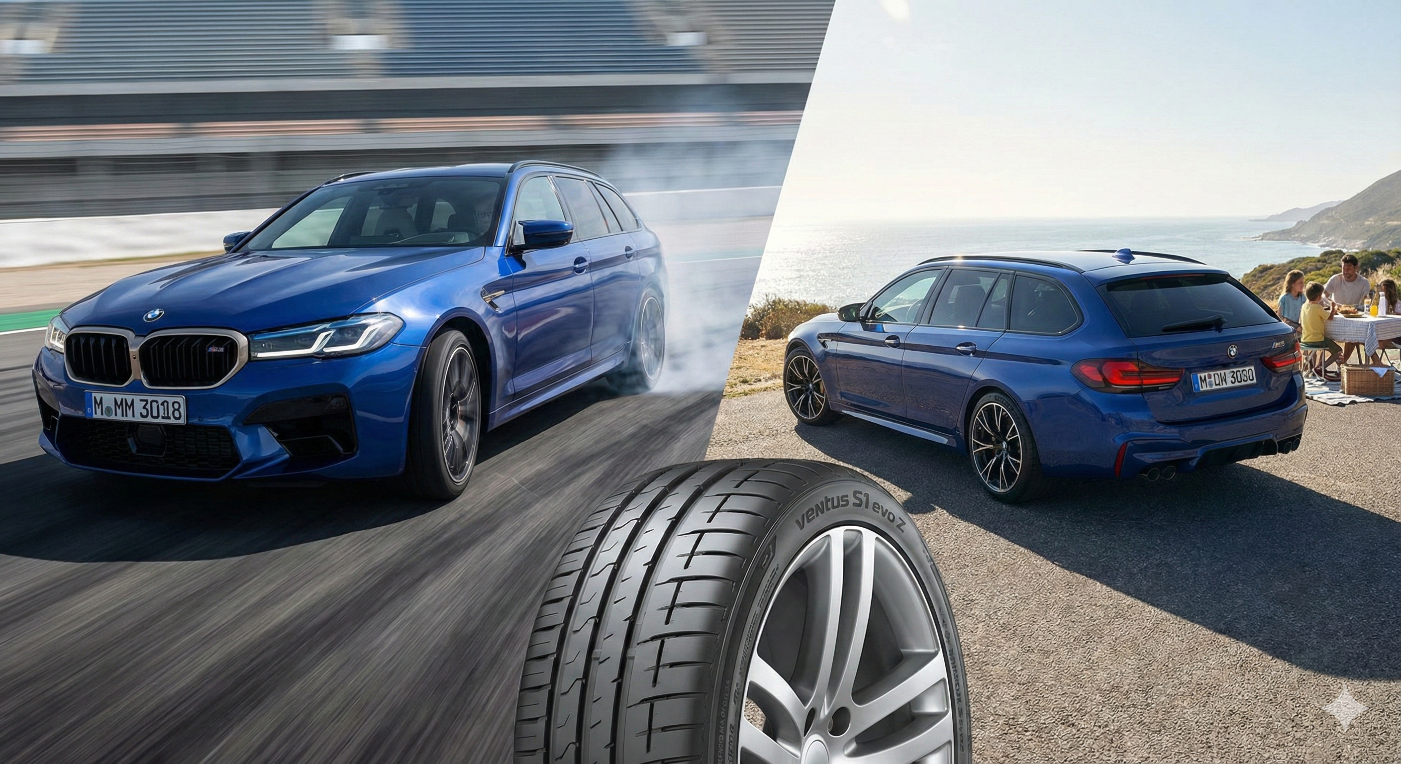 BMW M5 투어링 720마력 괴물 왜건과 벤투스 S1 에보 Z의 완벽한 조화