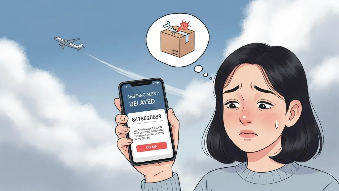 배송이 안 올 때 확인법