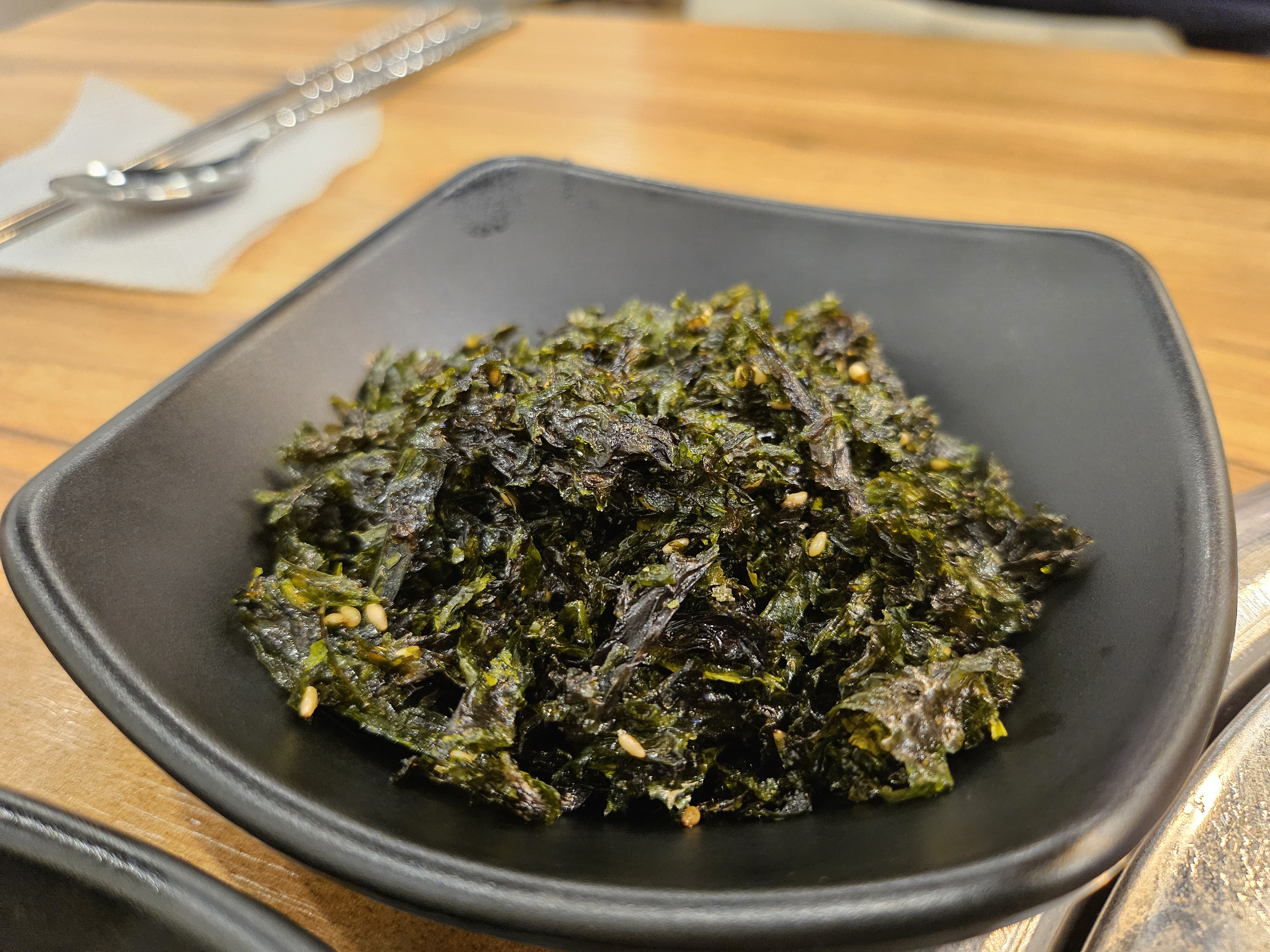 밥에 비벼먹으면 맛있는 김자반 반찬