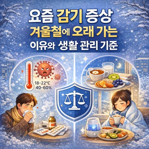 요즘 감기 증상 썸네일