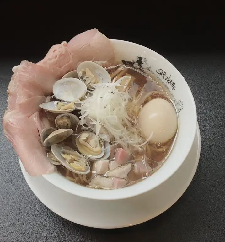 사루카메-바지락라멘