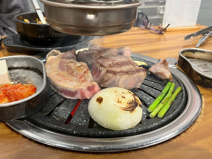 노릇 익어가는 중