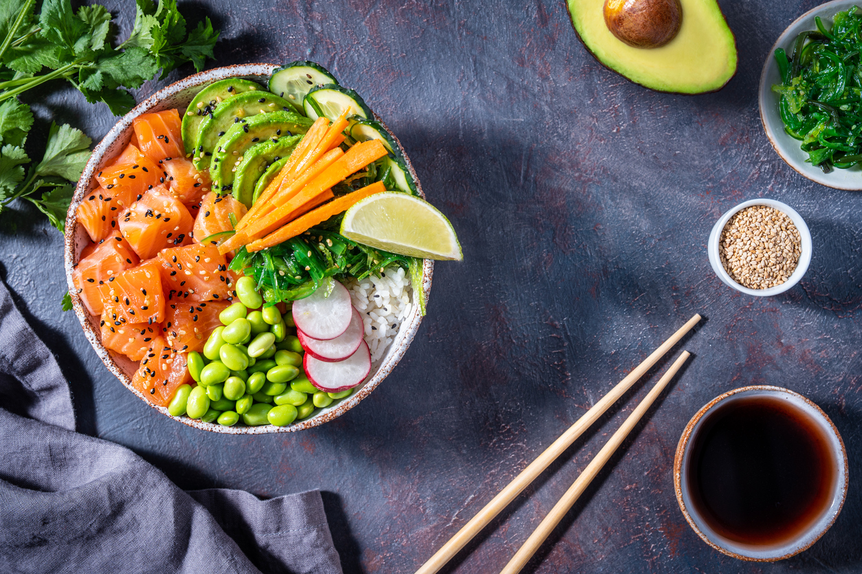 하와이 로컬 음식 포케 관련 사진