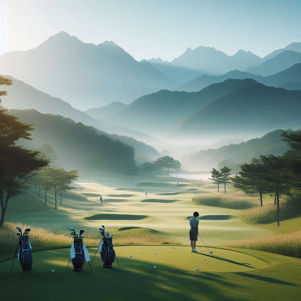 골프장 배경