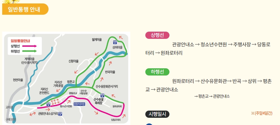 구례 산수유축제 기간 초대가수 맛집 주차