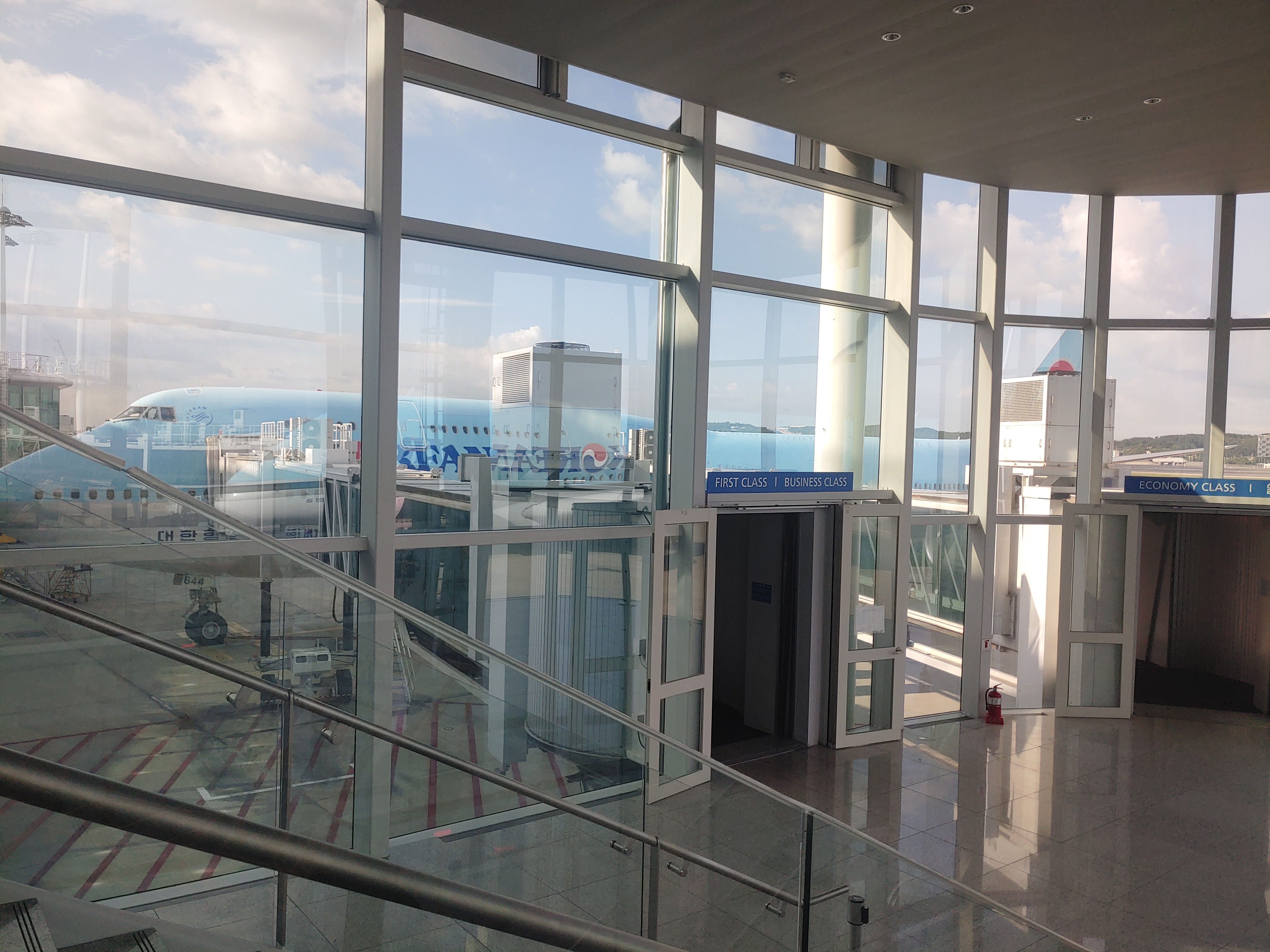 비즈니스클래스 입구