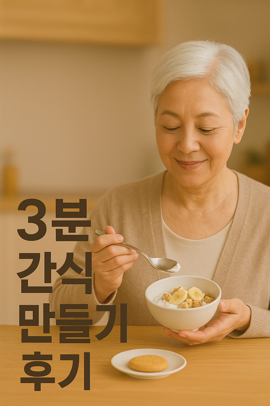 3분 간식 만들기 후기