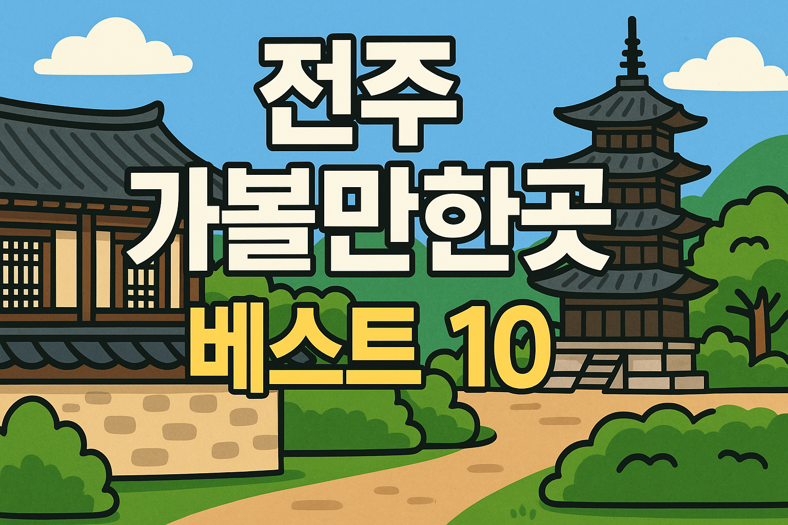 전주 가볼만한곳 베스트10