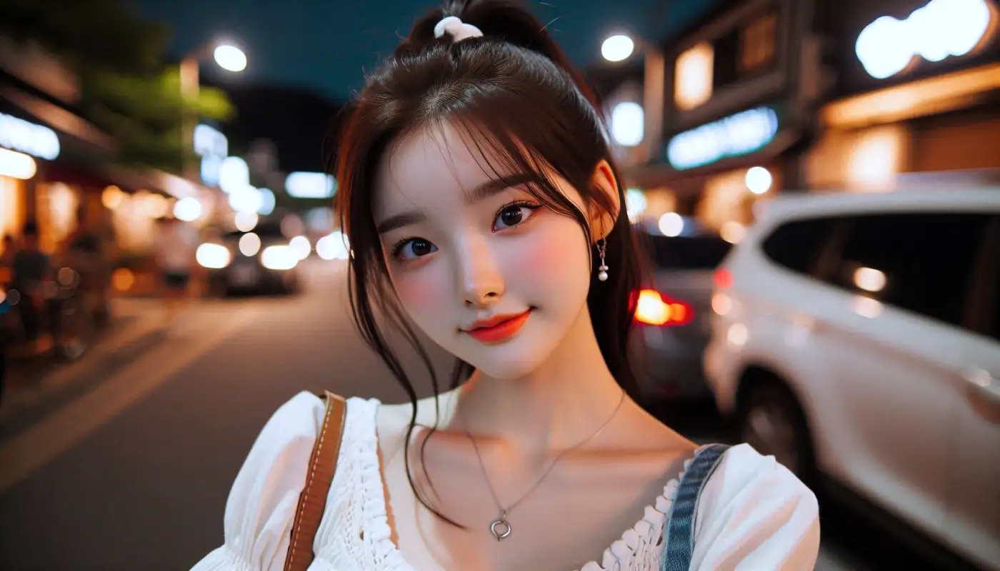 트래블로그-사용법을-알아보는-여성의-모습