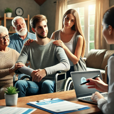 장애인 가족 복지 서비스 관련 이미지