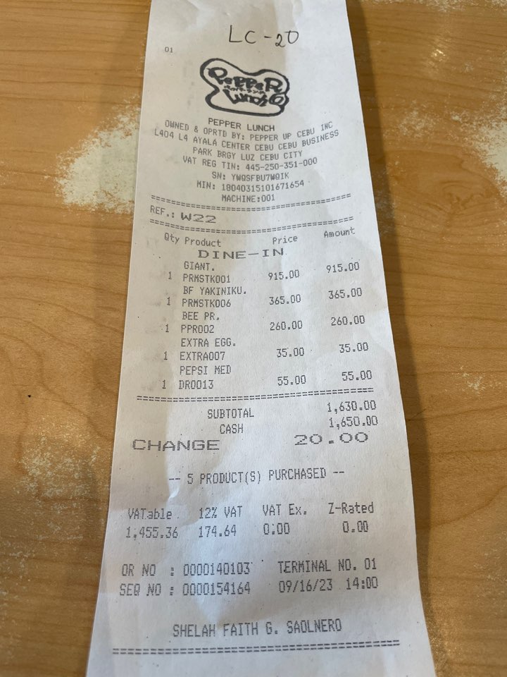 세부-아얄라몰-식당후기