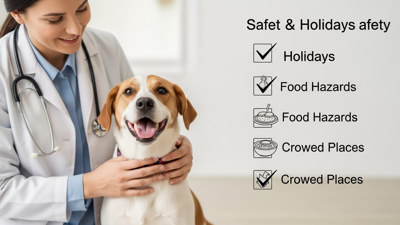 연말연시 반려동물 건강과 안전을 위한 수의사 상담 및 체크리스트