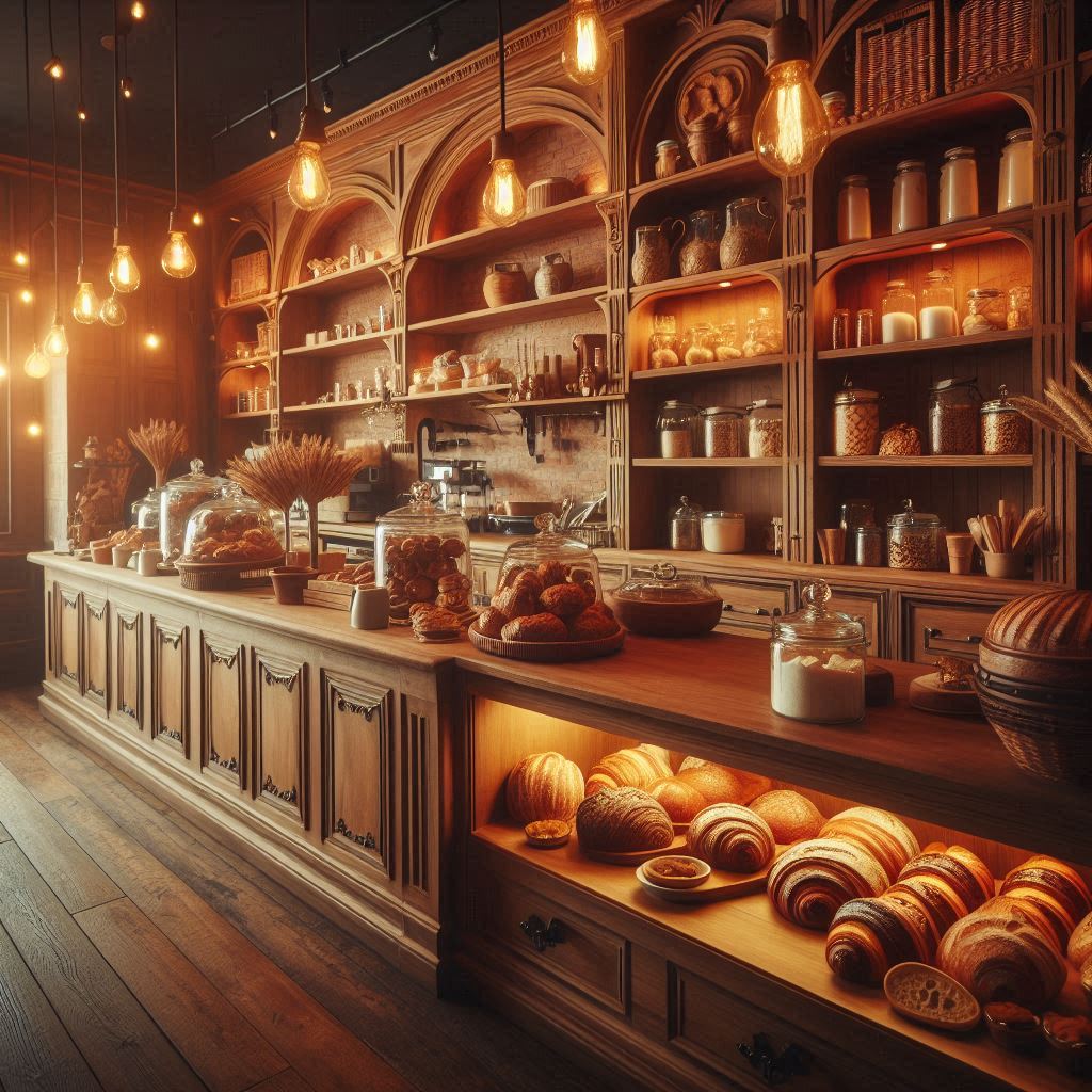 베이커리 배경