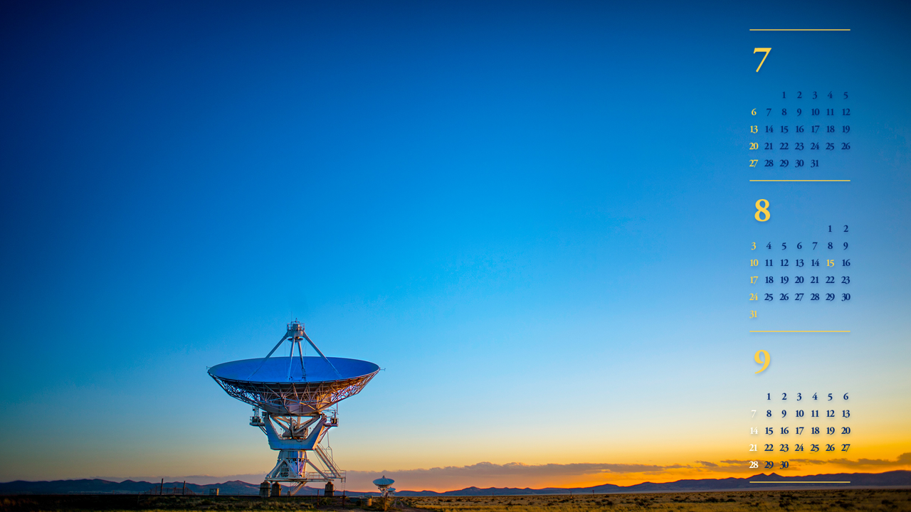 05 전파망원경 B - 2025년8월 노트북배경화면