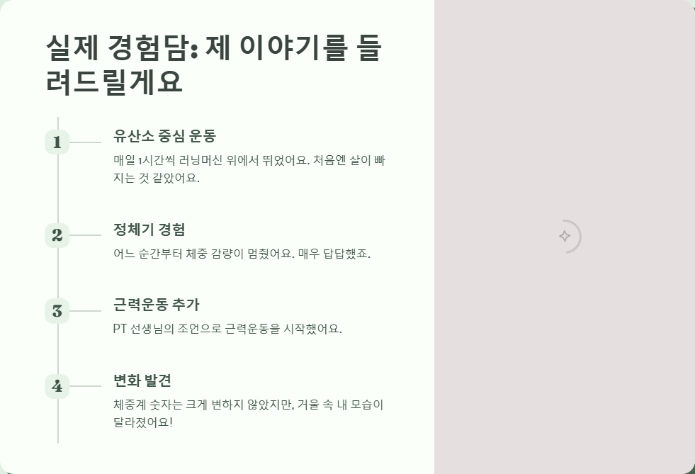 유산소운동과 근력운동 병행하면 살이 더 잘 빠질까