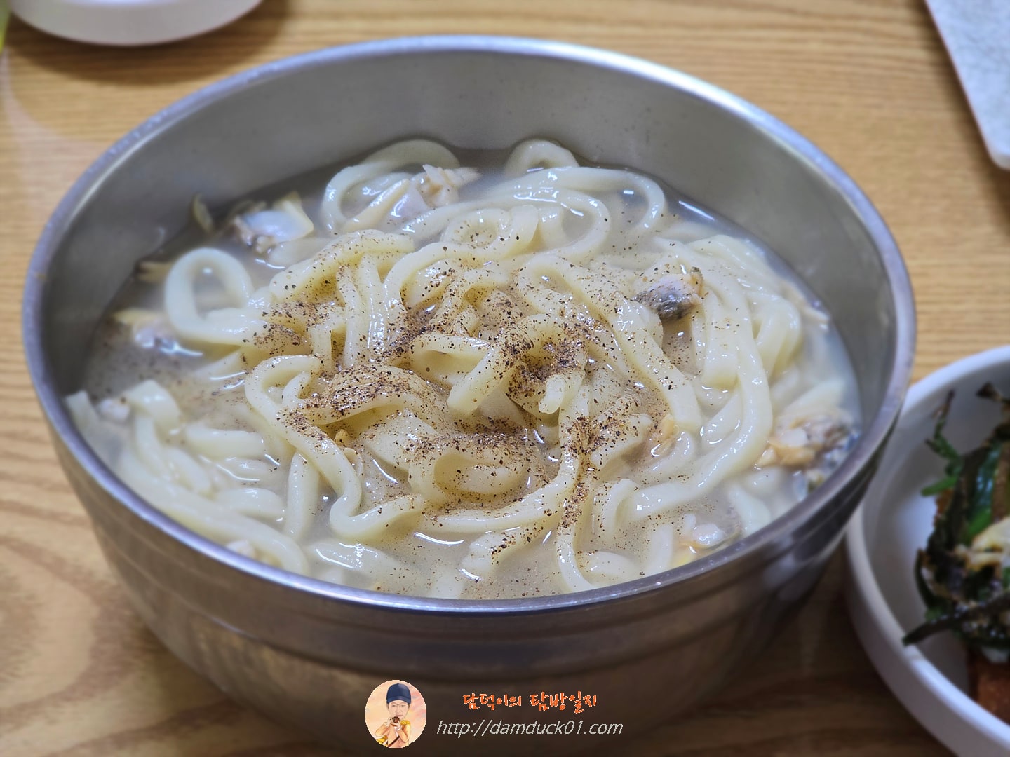 바지락칼국수