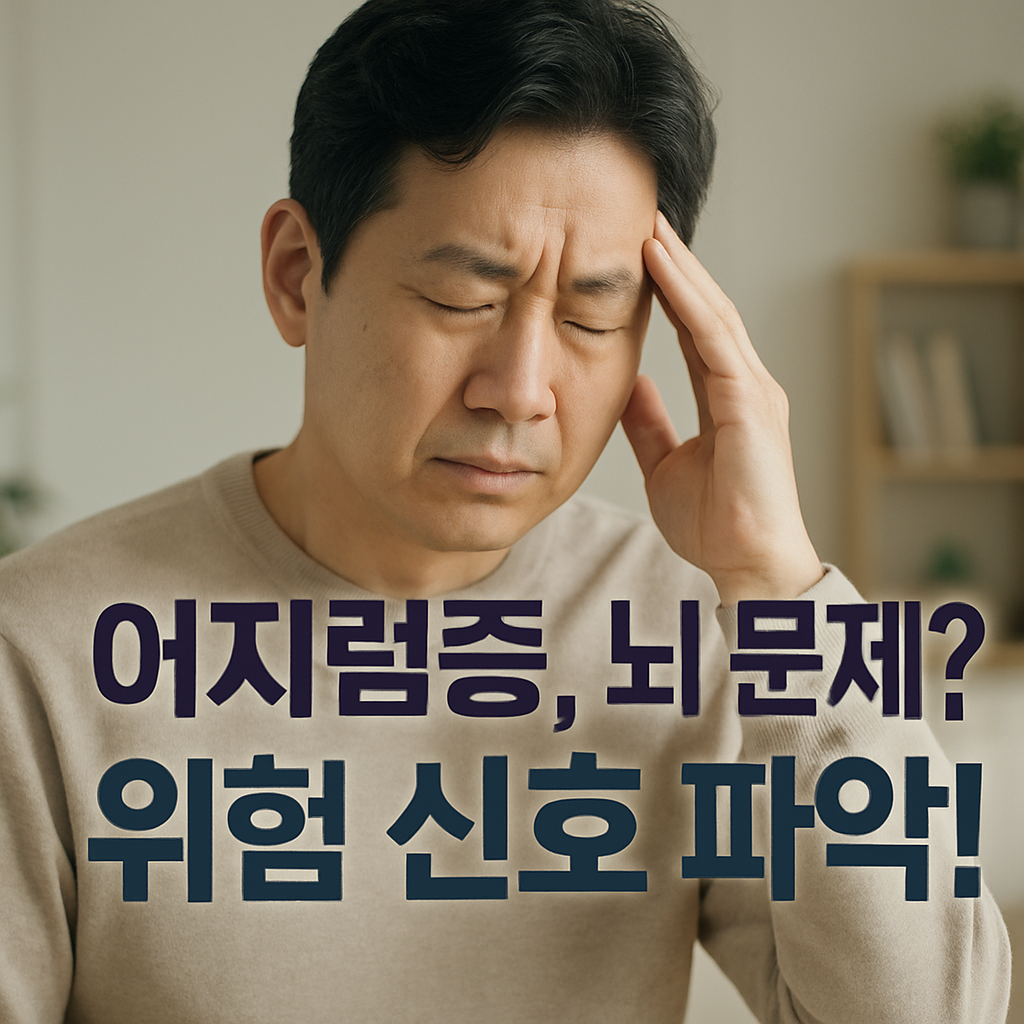 "혹시 뇌 문제?" 어지럼증, 단순 현기증과 다른 위험 신호 파악하기