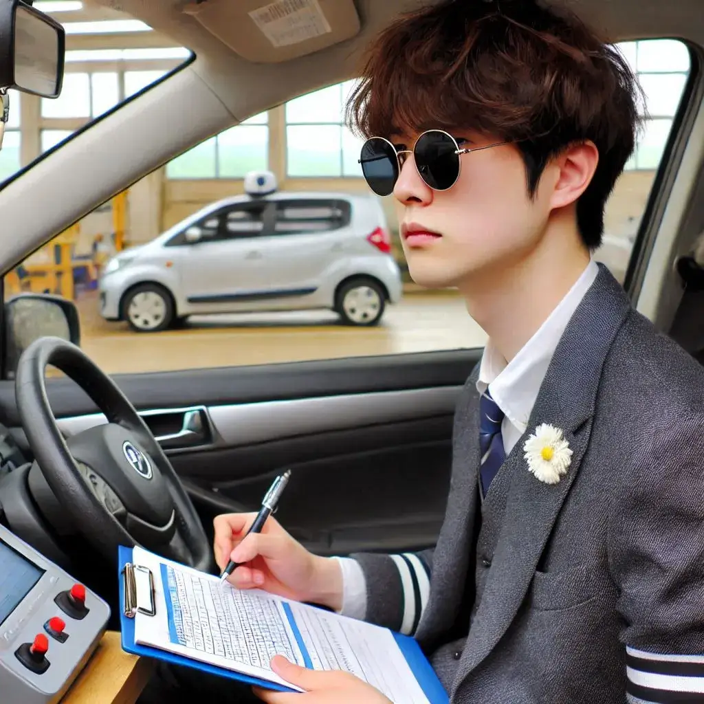 주차 시 차량 정렬