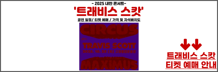 트래비스 스캇 내한