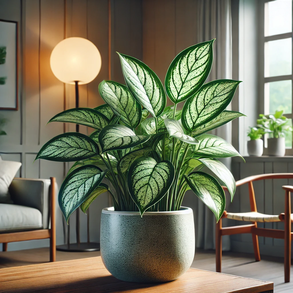 실내에서 키우기 좋은 다육이 - 아글레오네마