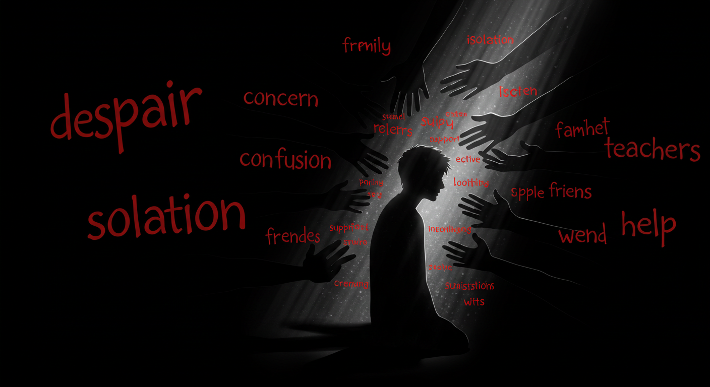 외로운 절규에 관한 그림