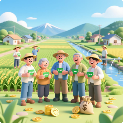 남해군 농어촌 기본소득 착카드 이미지