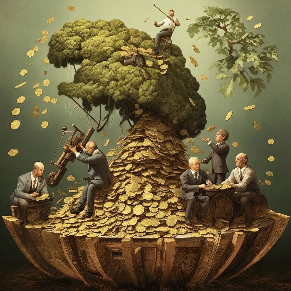 돈이 자라는 과정은 나무 키우기에 비유할 수도 있다