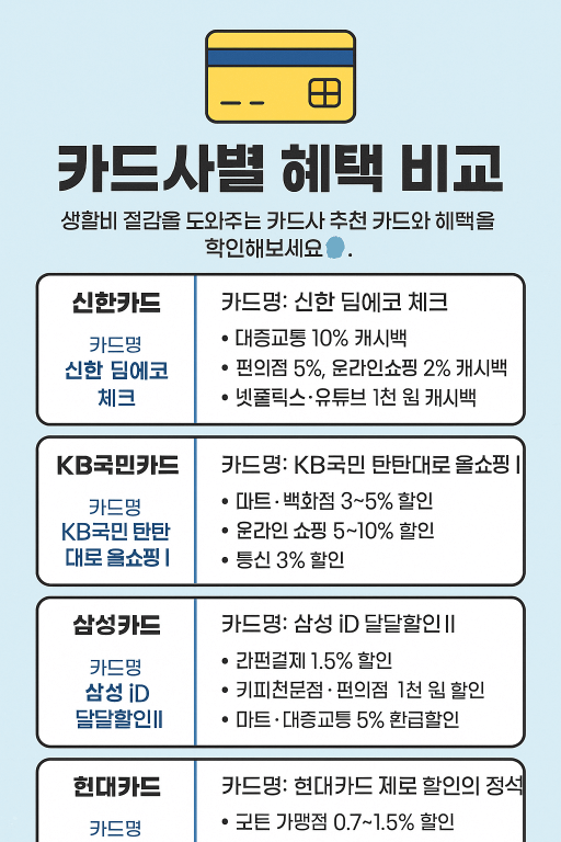 카드테크로 가계 지키는 법