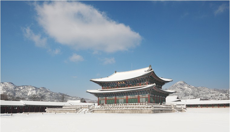 경복궁 겨울