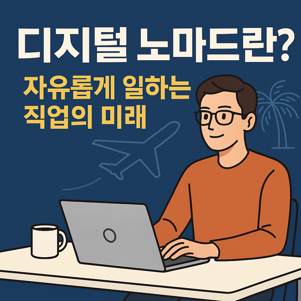 디지털 노마드란? 자유롭게 일하는 직업의 미래