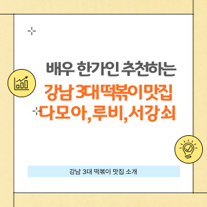 한가인 떡볶이