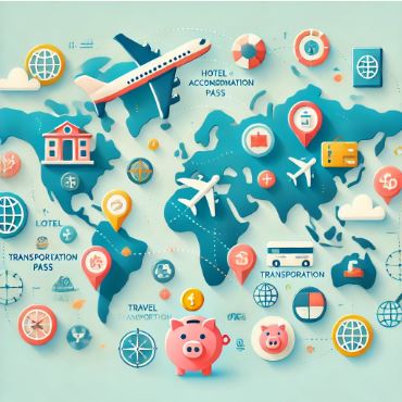 여행경비 절약 관련 사진