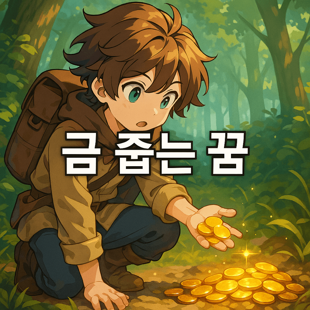 금 줍는 꿈 해몽