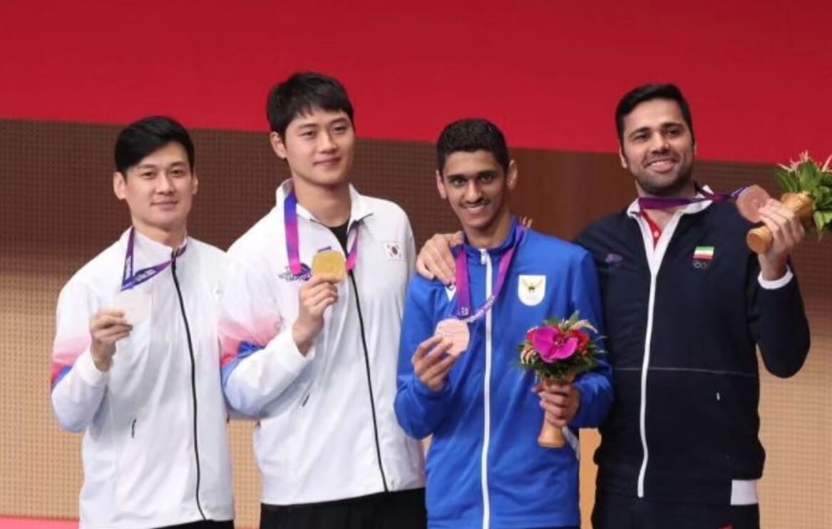 오상욱 그랜드슬램 달성&amp;#44; 파리올림픽 개인전 금메달 획득 [금메달 영상 다시보기]