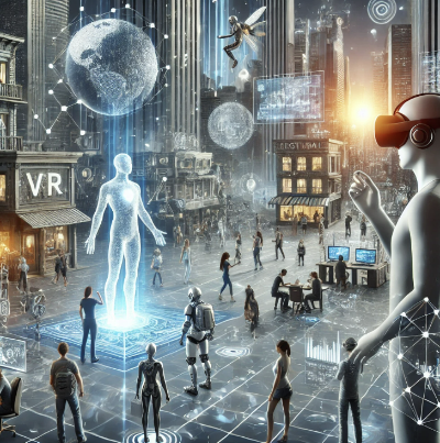 메타버스의 부상과 디지털 사회의 미래에 관련 이미지