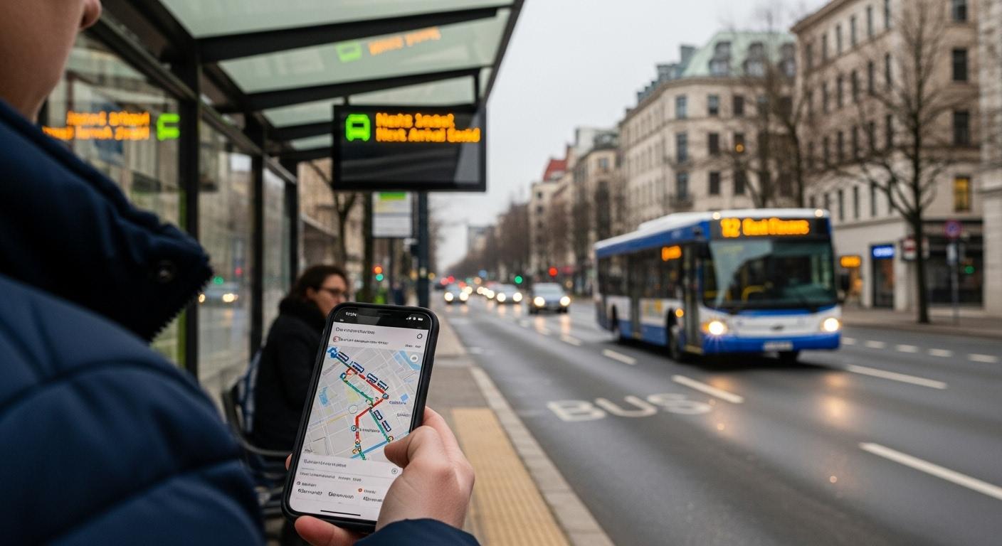 버스 실시간 위치 확인