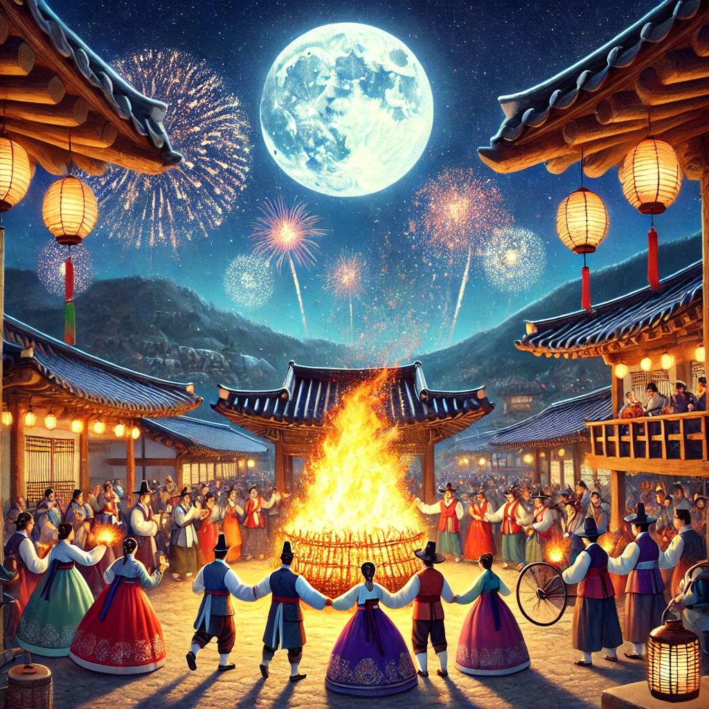 정월대보름과 관련된 사진