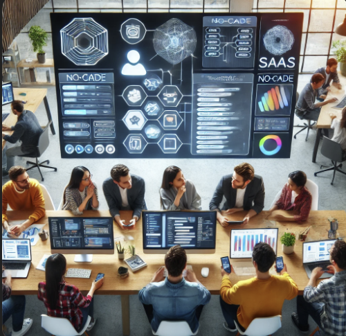 노코드 SaaS 관련 이미지