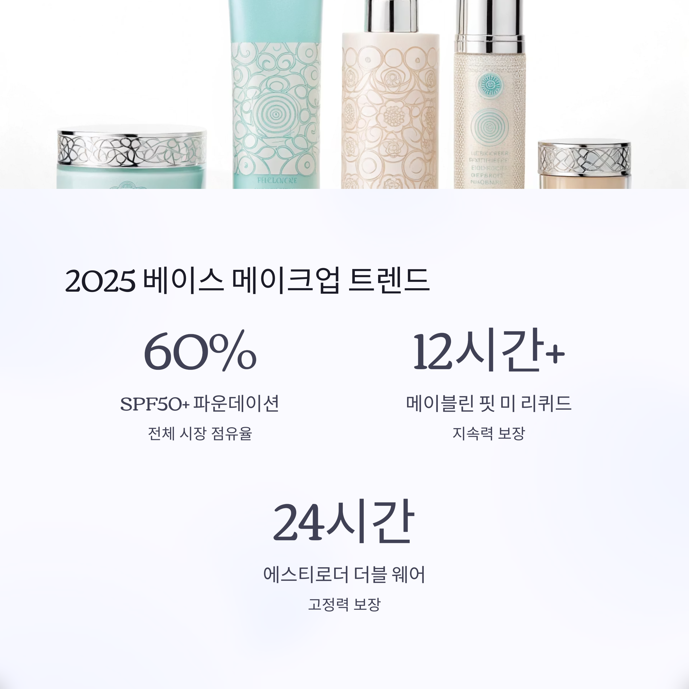 2025 베이스 메이크업 트렌드