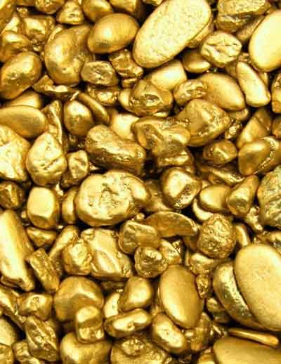 황금 덩어리 꿈