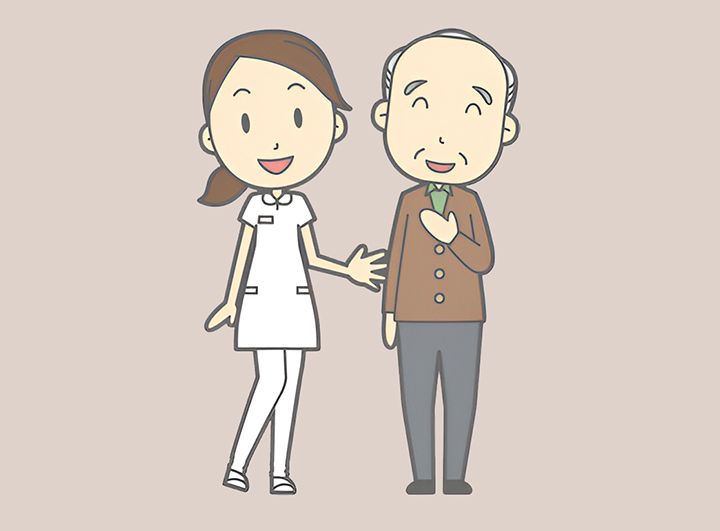 파킨슨병에-대해-설명을-듣는-노인