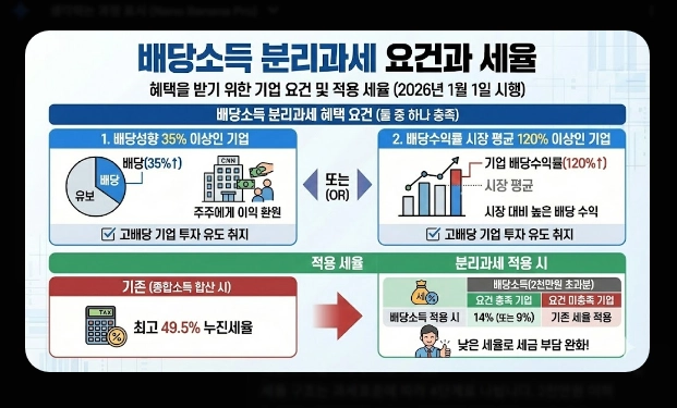 배당소득세&middot;매매차익 세금 [2026년 개정] 거래세 인상&middot;양도세&middot;종합과세 절세 총정리