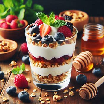 그릭 요거트 파르페